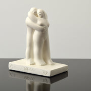 Tom Otterness (b.1952-) Virgo, 1982 Zodiac Love Series Painted Plaster 7.25h x 6w x 3.5d inches Otterness is described as “the world’s best public sculptor” by New York Times art critic, Ken Johnson, Otterness' works are easily recognizable for its unique, cheerful and cartoonish figures, that are used to address issues of gender, class and race.Available at Manolis Projects Gallery